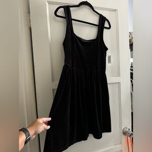 NWT Old Navy Velvet Black dress